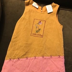 Laura Ashley Girls corduroy dress size 3T